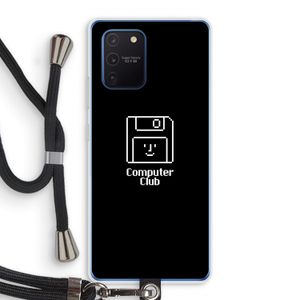 Hello: Samsung Galaxy Note 10 Lite Transparant Hoesje met koord