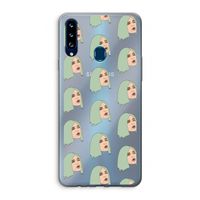 King Kylie: Samsung Galaxy A20s Transparant Hoesje