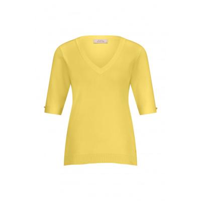 Studio Anneloes - Geel | Dames | Trui | Geel | M | regular | Kamst mode