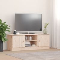 TV-meubel ALTA 112x35x41 cm massief grenenhout