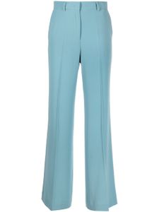 Alberto Biani pantalon de tailleur à coupe ample - Bleu