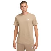 Nike Sportswear Club T-Shirt Bruin Wit
