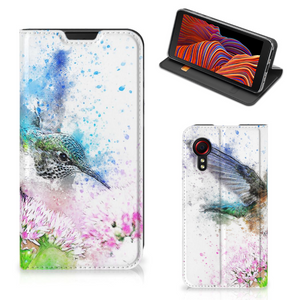 Bookcase Samsung Galaxy Xcover 5 Vogel