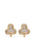 Adina Reyter boucles d'oreilles en or 14ct pavées de diamants - thumbnail