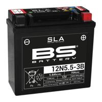 BS BATTERY Batterij gesloten onderhoudsvrij, Batterijen voor motor & scooter, 12N5.5-3B SLA