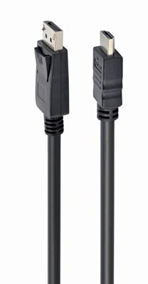 Gembird CC-DP-HDMI-5M video kabel adapter HDMI + 3.5mm VGA (D-Sub) Zwart