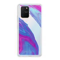 Zweverige regenboog: Samsung Galaxy S10 Lite Transparant Hoesje - thumbnail