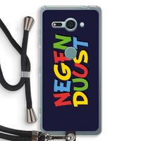 90's One: Sony Xperia XZ2 Compact Transparant Hoesje met koord