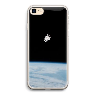 Alone in Space: iPhone 7 Transparant Hoesje
