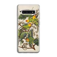 Carolinaparkiet: Samsung Galaxy S10 4G Transparant Hoesje
