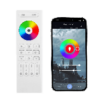 Touch rf 4-zone afstandsbed. + wifi RGBW