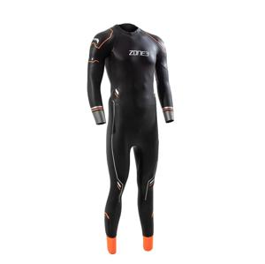 Zone3 Aspire thermal fullsleeve wetsuit zwart/oranje heren XL
