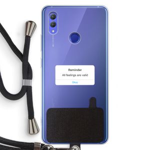 Reminder: Honor Note 10 Transparant Hoesje met koord