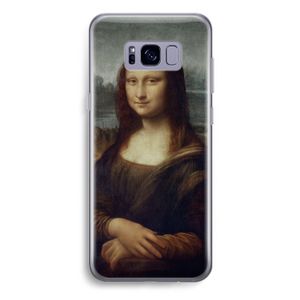 Mona Lisa: Samsung Galaxy S8 Plus Transparant Hoesje