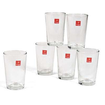 Bormioli Drinkglazen - 6x - stapelbaar - glas - 180 ml - glazen