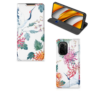 Xiaomi Mi 11i | Poco F3 Hoesje maken Bird Flowers