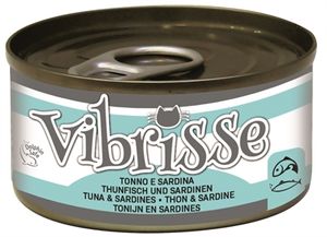 VIBRISSE CAT TONIJN / SARDINES 70 GR