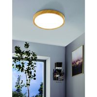 EGLO Musurita Plafondlamp - LED - Ø 44 cm - Bruin - thumbnail