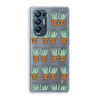 Sansevieria: Oppo Find X3 Neo Transparant Hoesje