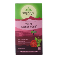 Tulsi sweet rose thee bio 25 Stuks