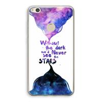 Stars quote: Huawei Ascend P8 Lite (2017) Transparant Hoesje