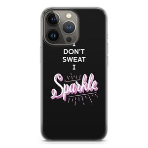 Sparkle quote: iPhone 13 Pro Transparant Hoesje