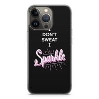 Sparkle quote: iPhone 13 Pro Transparant Hoesje