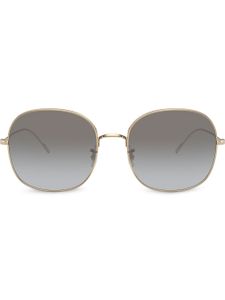 Oliver Peoples lunettes de soleil à monture oversize - Or