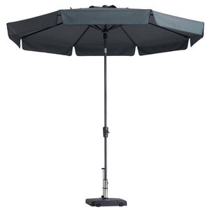 Madison Parasol Flores Luxe 300 cm grijs PAC2P014