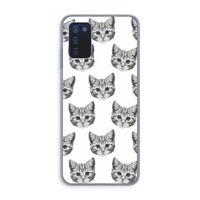 Kitten: Samsung Galaxy A03s Transparant Hoesje