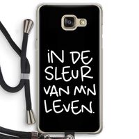 De Sleur: Samsung Galaxy A5 (2016) Transparant Hoesje met koord
