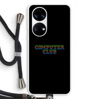 Retro: Huawei P50 Transparant Hoesje met koord