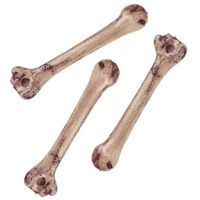Set van 4x stuks horror thema decoratie bot 33 cm Set van 4x stuks horror thema decoratie bot 33 cm