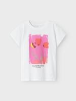 Name it zomer top meisjes - wit - Nkffabiala