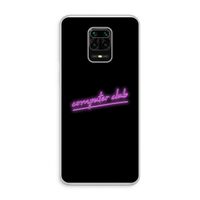 Vice Black: Xiaomi Redmi Note 10 Lite Transparant Hoesje