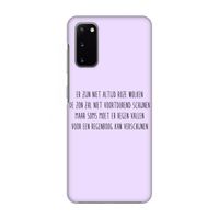Regenboog: Volledig geprint Samsung Galaxy S20 Hoesje