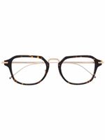 Thom Browne Eyewear lunettes de vue à monture carrée - Marron