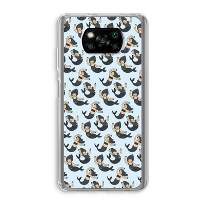 Zeemeermin: Xiaomi Poco X3 NFC Transparant Hoesje