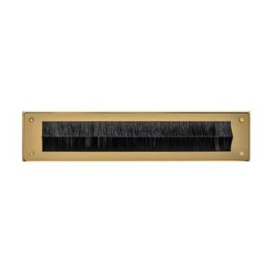 Intersteel TochtweringPosta recht messing - 0013.401501