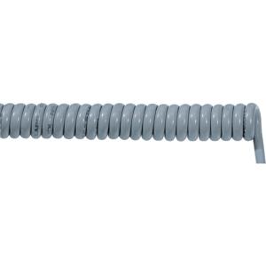 LAPP 73220329 Spiraalkabel UNITRONIC® SPIRAL LiF2Y11Y 500 mm / 2000 mm 7 x 0.14 mm² Grijs 1 stuk(s)