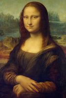 Canvas schilderij Mona Lisa - thumbnail