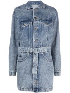 IRO robe-chemise Glacia en jean - Bleu