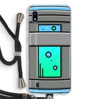 Chug Bottle: Samsung Galaxy A10 Transparant Hoesje met koord