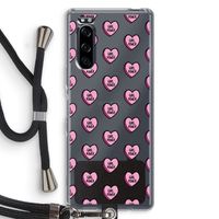 GIRL POWER: Sony Xperia 5 Transparant Hoesje met koord