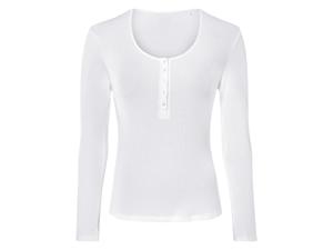 esmara Dames longsleeve (Wit, L (44/46))