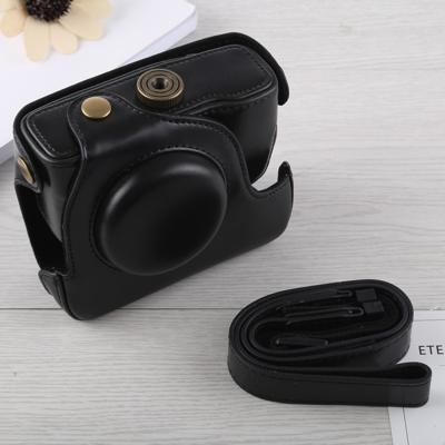 Full Body Camera PU lederen Case tas met riem voor Canon G16 (zwart)