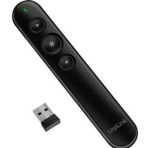 LogiLink ID0190 Draadloze presenter RF Zwart