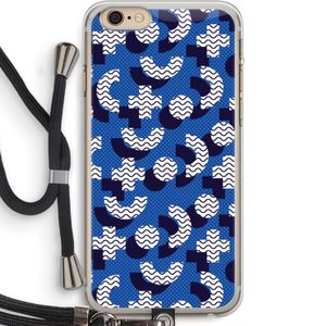 8-bit N°5: iPhone 6 PLUS / 6S PLUS Transparant Hoesje met koord
