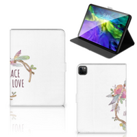 iPad Pro 11 2020/2021/2022 Hippe Tablet Hoes Boho Text