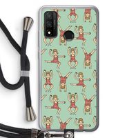 Gymboys: Huawei P Smart (2020) Transparant Hoesje met koord